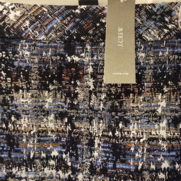 NEW J Crew Collection guilded tweed mini skirt - Picture 4 of 4